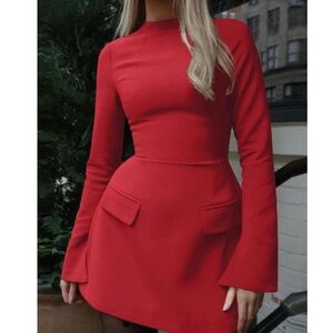 Women A-Line LongSleeve Dress (Size XL)